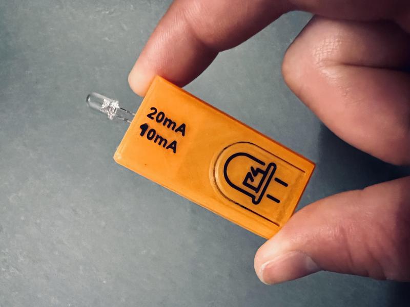 Ultra-Compact LED Tester with Dual Current Modes (With Instructions)