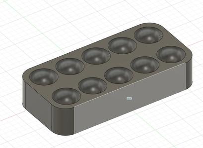 Egg Tray with Secret Compartment