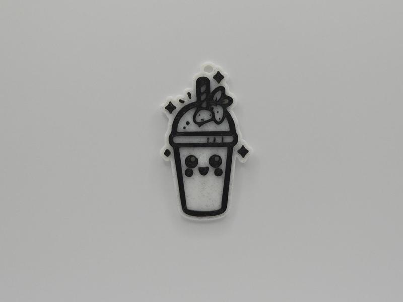 Cute Smoothie Keychain