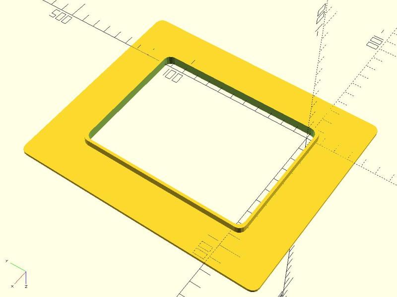 Parametric Round/Square/Rectangular Cover for Cable Pass-Throughs in Furniture