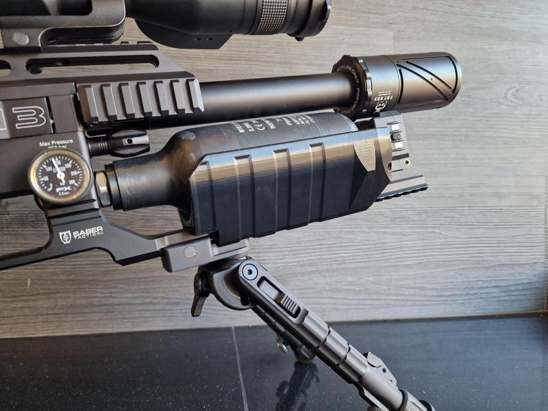 FX Impact M3 Compact bottle protector / hand guard / pocket chrono V2 holder / rail guard