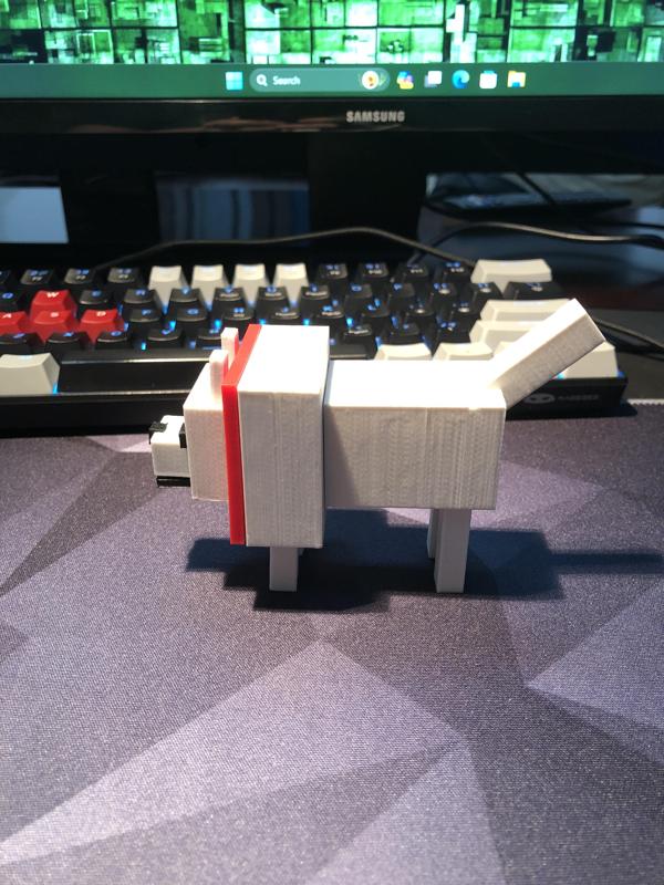 Minecraft dog