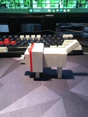 Minecraft dog