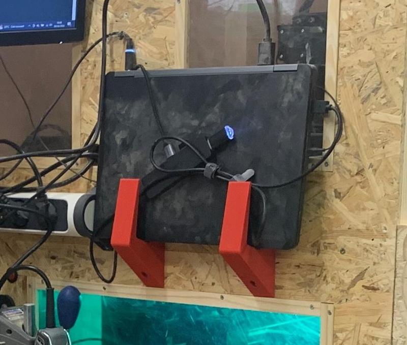 support laptop mural