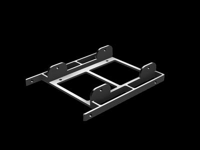 SSD/HDD Adapter 2x 2,5" to 3,5"