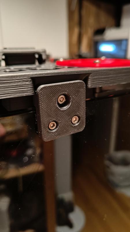 Voron Bottom Panel with Magnet Clips & Hinges