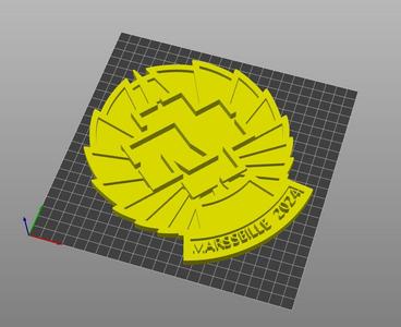 Rammstein Tour 2024 decorative plate (remix)