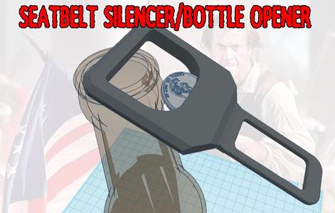 B.O.S.S. - Bottle Opener Seatbelt Silencer