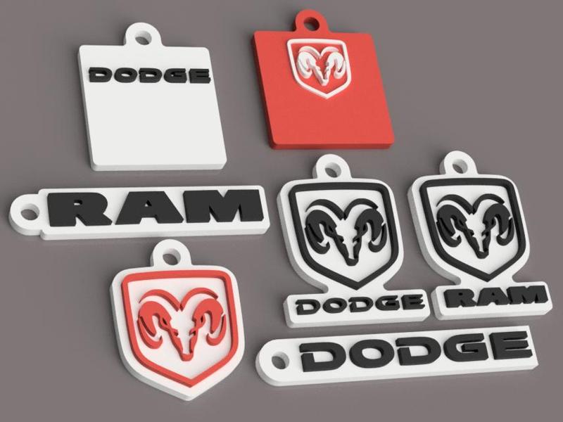 Dodge RAM Schlüsselanhänger