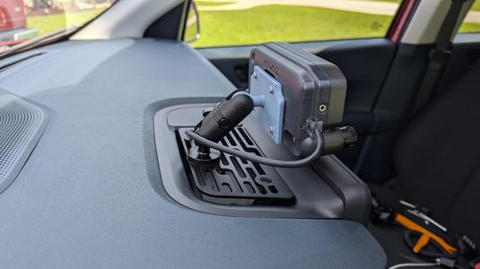 20mm ball mount bracket for Kenwood TM-D710