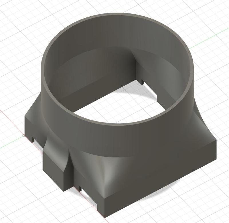 Uniformation GK2 exhaust adapter