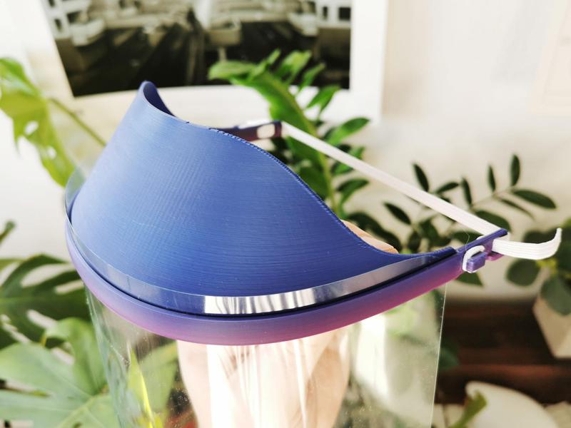 Easy 3D printed Face Shield - Hooded Upgrades