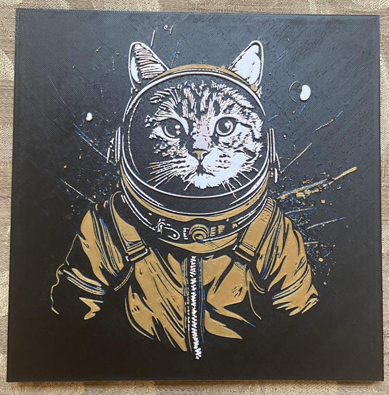 AstroCat - HueForge Painting