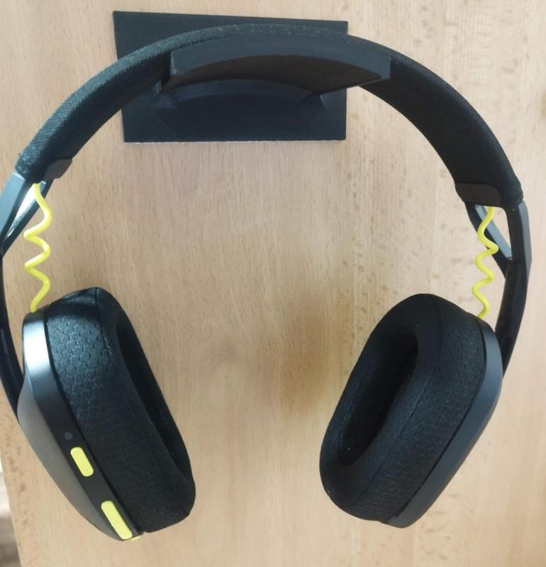 Headphone holder wallmount