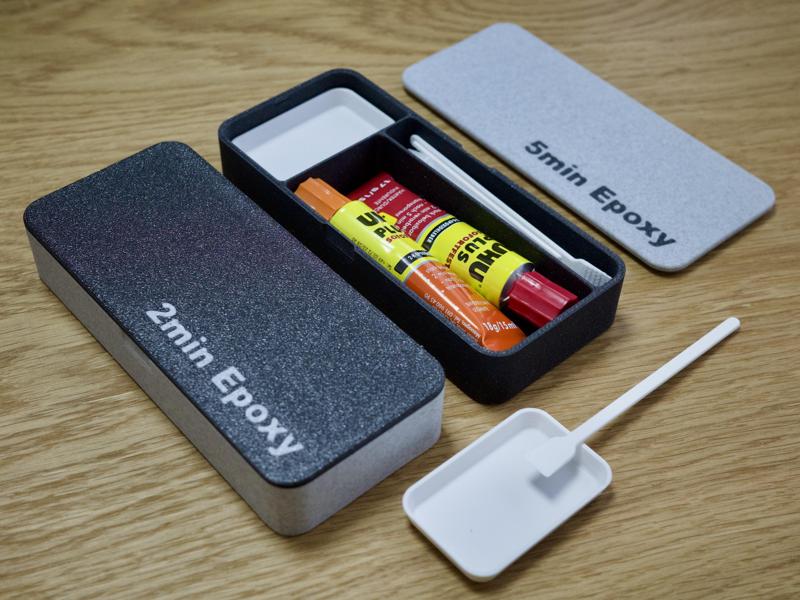 2K Epoxy Organizer - Box, Tray, Spatula