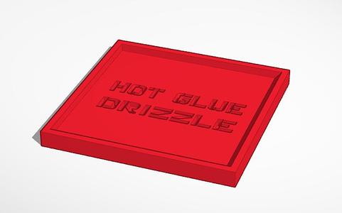 Hot Glu Gun Drizzle pad