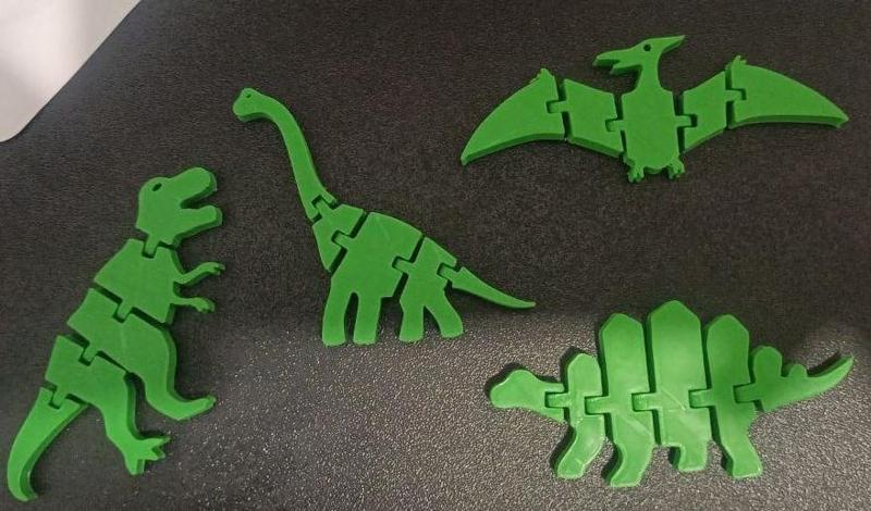 dinosaurio articulado