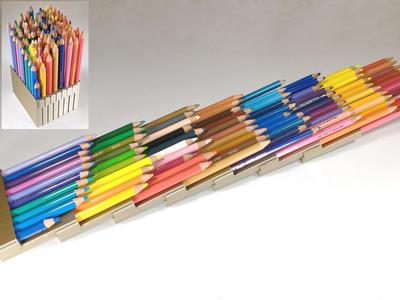 Expanding Colored Pencil Caddy