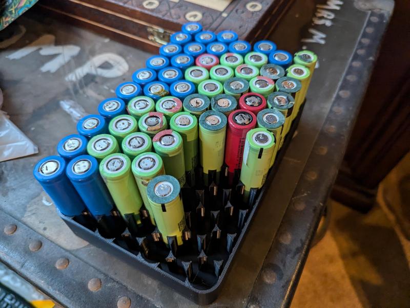 18650 Battery Holder ( Low Filament Required )