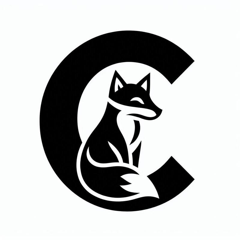 Fox alphabet: Letter C (version 5)