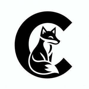 Fox alphabet: Letter C (version 5)