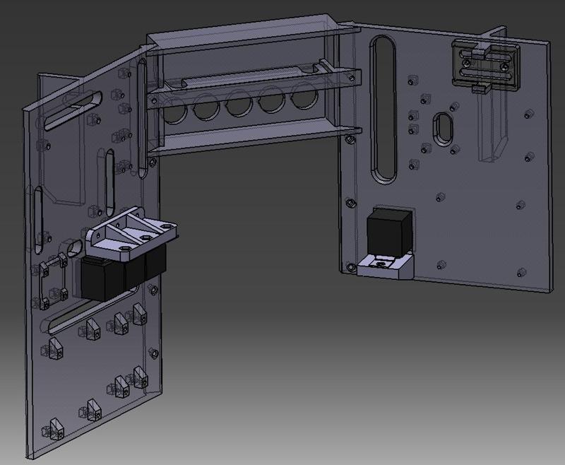 Chopper Rear Electronics Mount Kyber