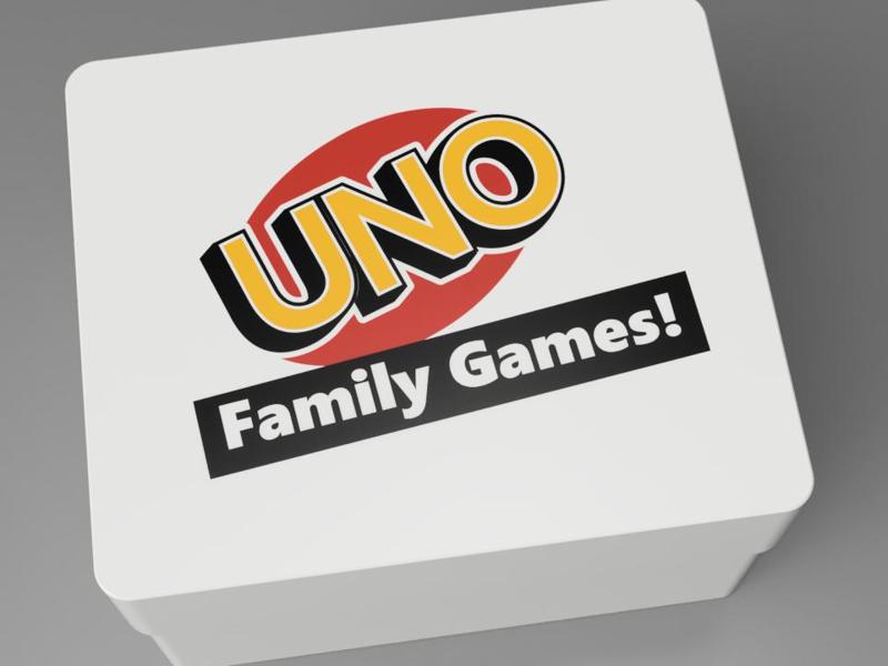 UNO family games Card Box