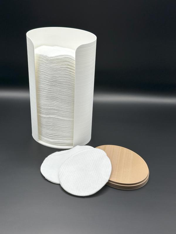 Oval Cotton Pad Dispenser (With Lid!)