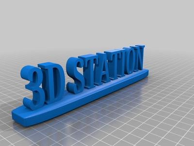 3D STATION