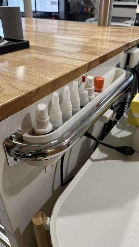 Husky Tool Chest Handle Bar storage Bins