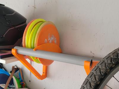 Disc Golf Wall Rack