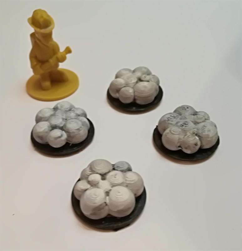Smoke Token for Flash Point and other board games