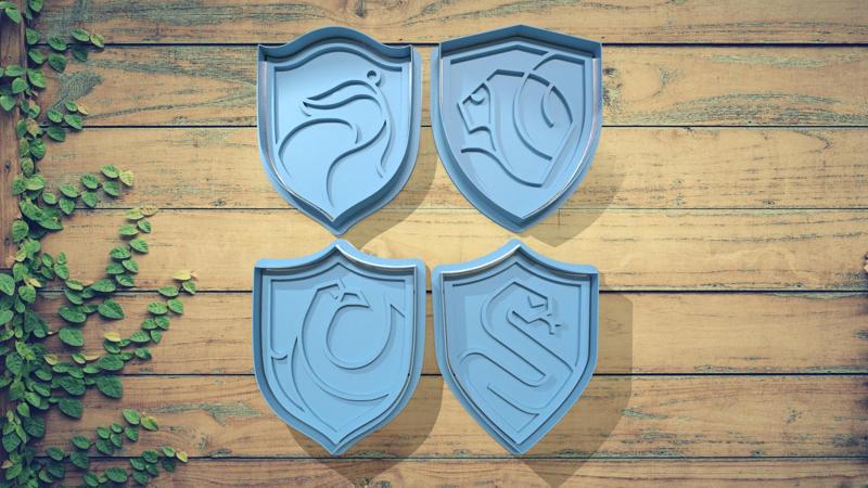 Harry Potter Cookie Cutter Set - Gryffindor Slytherin