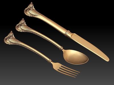 fork spoon knife