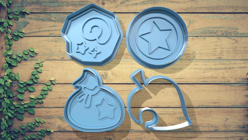 Animal Crossing Cookie Cutter Set