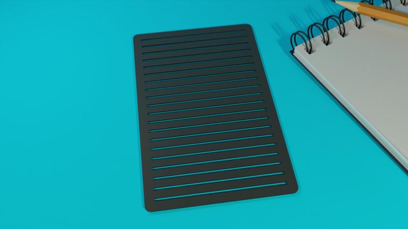 Basic Line Stencil (92mm x 147mm)