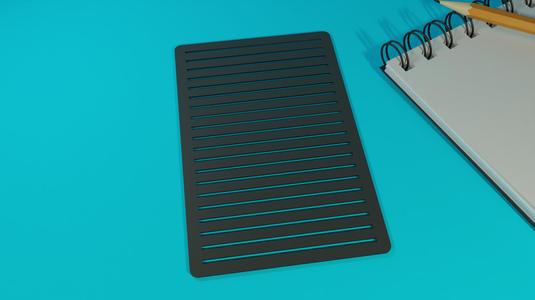 Basic Line Stencil (92mm x 147mm)