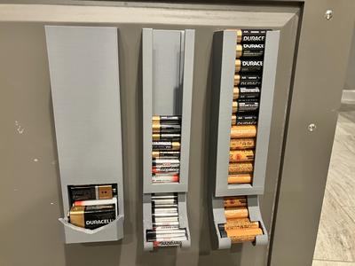 AA, AAA, and 9V Battery Dispenser