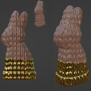 TURIN CHOCOLATE CROCHET WOOL