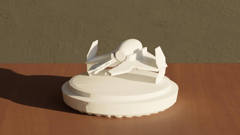 Anakin's Eta-2 Starfighter - Star Wars Home Decoration