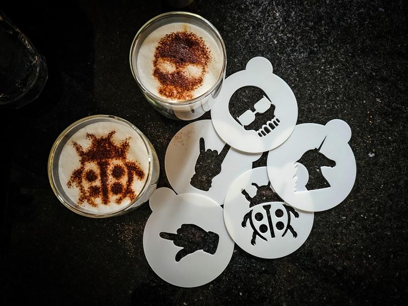 Fancy Barista Stencils