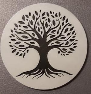 Painting stencil - tree