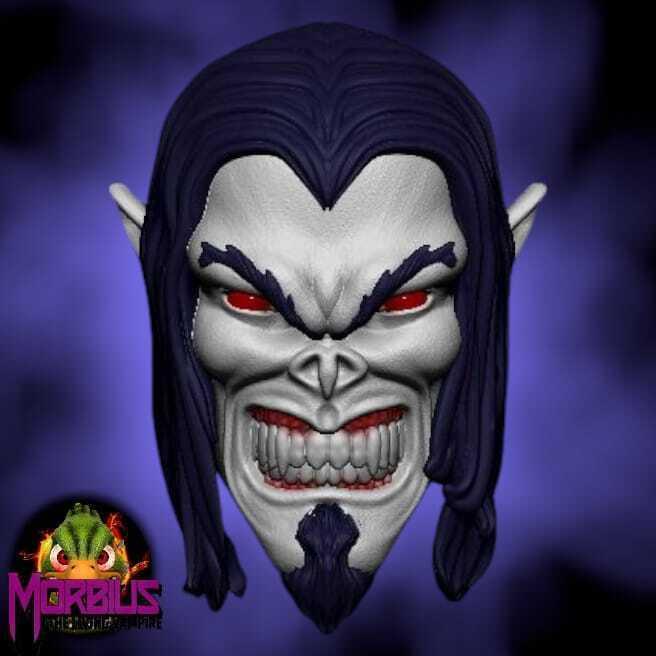 Morbius Head for Marvel Legends