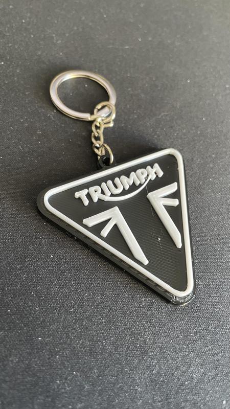 Triumph Keychain