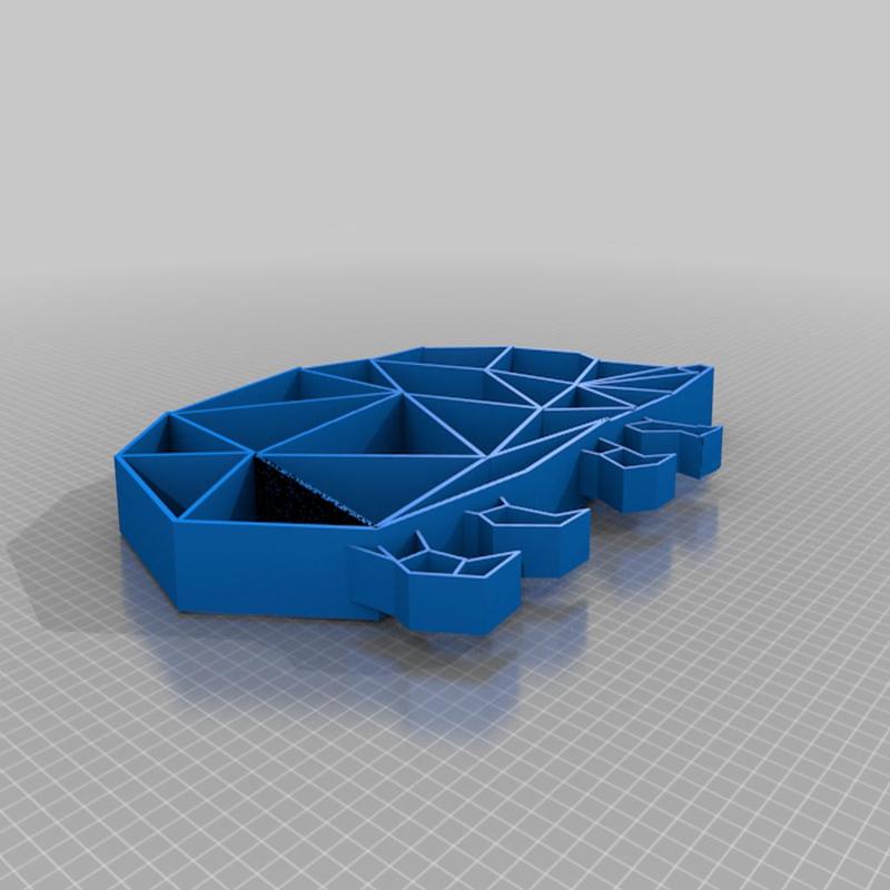 Hedgehog low poly
