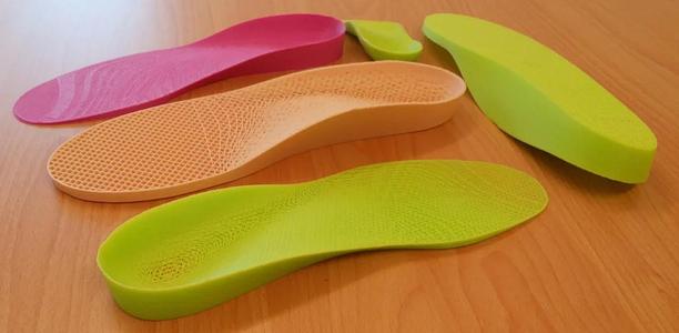 Custom Flexible and Breathable Shoe Insoles
