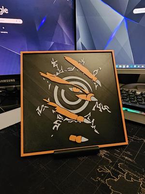 Kurama nine-tails - HueForge