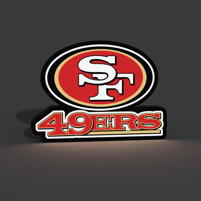 Lightbox LED Lamp 49ers