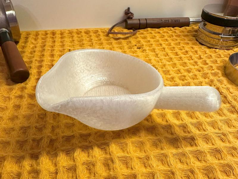 Coffee bean dosing tray-Remix