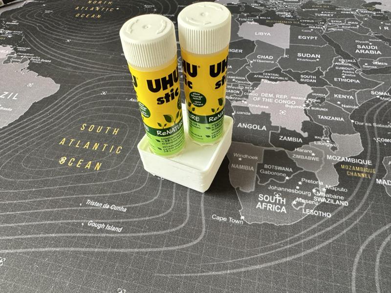 Gridfinity 1x1x3 Glue Stick Holder